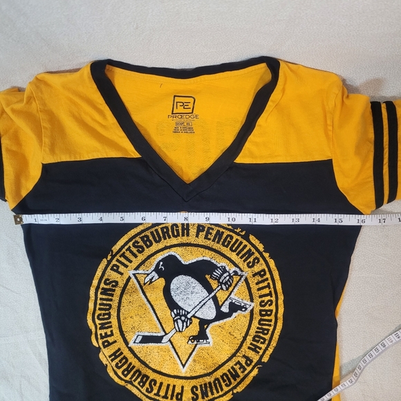 Crosby Pittsburgh Penguins Womens Small V-Neck Shirt - Picture 6 of 9